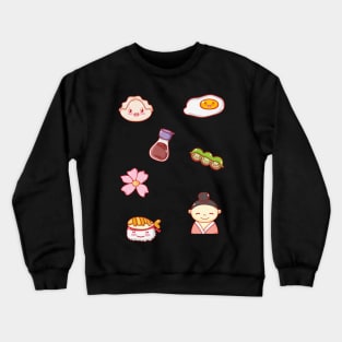 The Sushi Menu Crewneck Sweatshirt